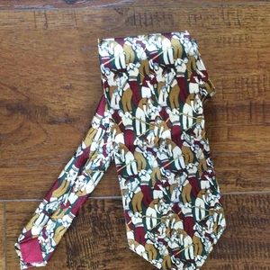 The Silk Connection, 100% Silk Golfers Tie